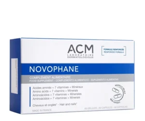 ACM Novophane Complément Alimentaire Cheveux et Ongles, 60 capsules