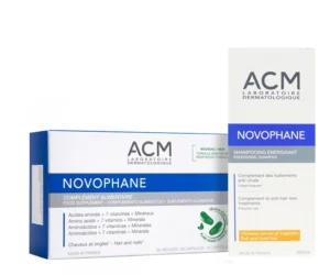 ACM Novophane Cheveux et Ongles 60 Gélules + Shampooing Énergisant 100 ml