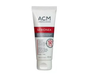 ACM Sébionex Gel Solaire Matifiant SPF50+ 40 ml
