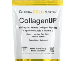 CollagenUP, Peptides de collagène marin hydrolysé à l'acide hyaluronique et à la vitamine C, 206 g