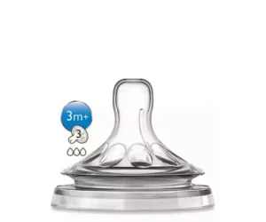 Avent Philips Tétines Natural 3 mois débit moyen