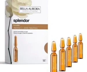 Bella Aurora Splendor Booster Vit C + Acide Hyaluronique | 5 ampoules - Sérum booster hydratant