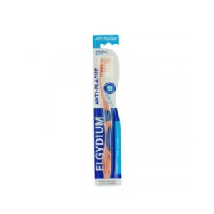 ELGYDIUM Brosse à Dents Anti-Plaque Souple