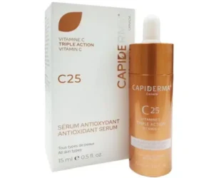 CAPIDERMA Sérum C25 Antioxydant à la Vitamine C – Éclat 15 ml