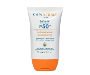 CAPIDERMA CAPISUN Crème Solaire Teintée SPF50+ – Visage 50 ml