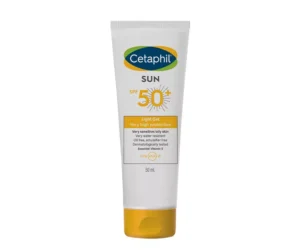 Cetaphil Sun Light Gel SPF50+ 50ml – Tous Types de Peaux
