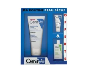 CeraVe Coffret Routine Peau Sèche – Baume Hydratant & Crème Lavante