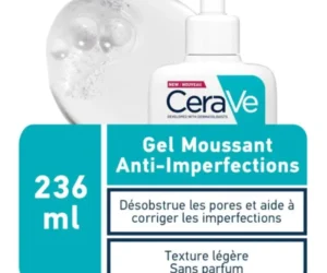 CeraVe Gel Moussant Anti-Imperfections | Peau Grasse à Tendance Acnéique | 236ml