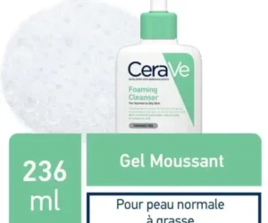 CeraVe Gel Moussant Nettoyant Peau Normale à Grasse | 236ml