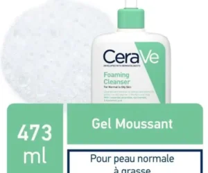 CeraVe Gel Moussant Nettoyant Peau Normale à Grasse | 473ml