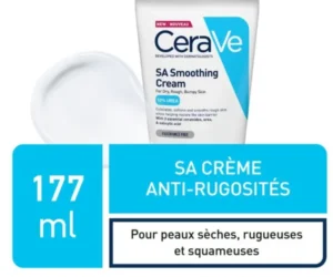 CeraVe SA Crème Anti-Rugosités Peau Sèche et Squameuse | 177ml