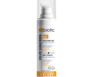 D-Biotic Velvet Sunscreen Toucher Sec Sans Eau – Écran Solaire Fini Mat