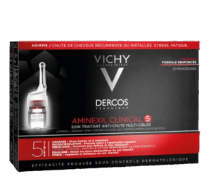 Vichy Dercos Aminexil Clinical 5 Hommes 21 Ampoules Monodoses