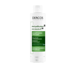 Vichy Dercos Shampooing Traitant Anti-Pelliculaire 200ml Cheveux Normaux À Gras