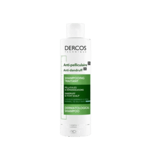 Vichy Dercos Shampooing Traitant Anti-Pelliculaire 200ml Cheveux Normaux À Gras