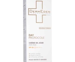 DermEden Crème de Jour SPF50 Peaux Mixtes à Grasses – Anti-Taches 4 en 1