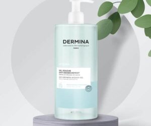 Dermina Gel Douche Apaisant 1000ml – Peaux Sensibles