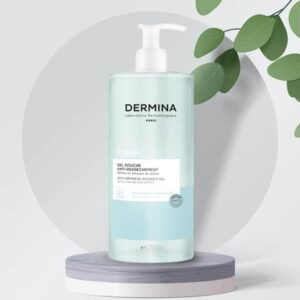 Dermina Gel Douche Apaisant 1000 ml – Peaux Sensibles