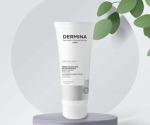 Dermina Sensi-Blanc Crème Moussante Éclaircissante 100ml