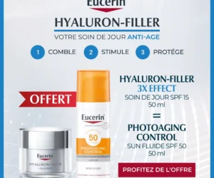 Eucerin HYALURON-FILLER + 3x EFFECT Soin de Jour Peau Sèche SPF 15