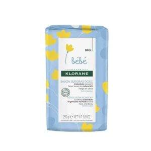 Klorane Bébé Savon Surgras Très Doux 250g
