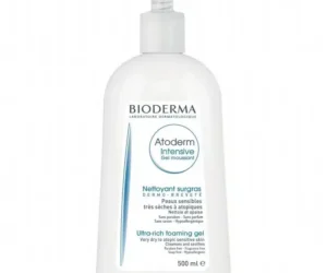 Bioderma Atoderm intensive gel moussant nettoyant ultra apaisant 500 ml - Nettoyant surgras pour le bain et la douche