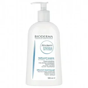 Bioderma atoderm intensive gel moussant nettoyant 500 ml
