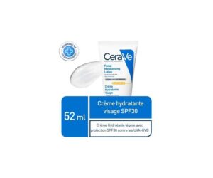 CeraVe crème hydratante visage SPF30 peaux normales à sèches | 52ml