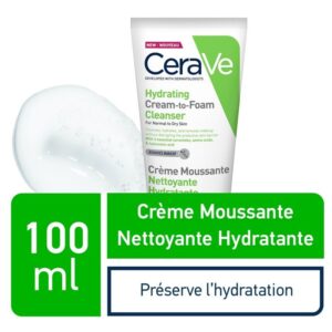 CeraVe Crème Moussante Nettoyante Hydratante | 100ml