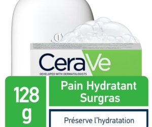 CeraVe Pain Hydratant Surgras Peau Normale à Sèche | 128g