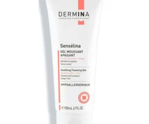 Dermina Sensélina Gel Moussant Apaisant 100ml – Peaux Sensibles
