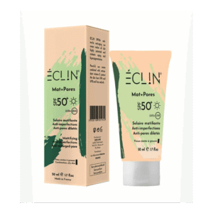 Eclin Crème Solaire Mat+ Pores SPF50+ 50ml