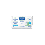 Mustela Lingettes de Coton à l’Eau Bio 60 unités
