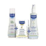 Mustela Pack Mini Shampooing Doux + Crème Change + Savon Surgras