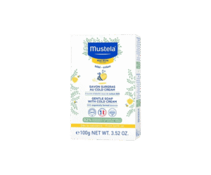 Mustela Savon Surgras au Cold Cream et Cire d’Abeille Bio 100g