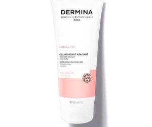 Dermina Sensélina Gel Moussant Apaisant 200ml – Nettoyant Peaux Sensibles