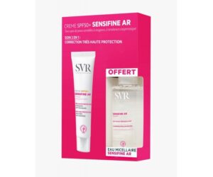 SVR COFFRET Sensifine AR Crème SPF50+ 50ml + EAU MICELLAIRE 75ml