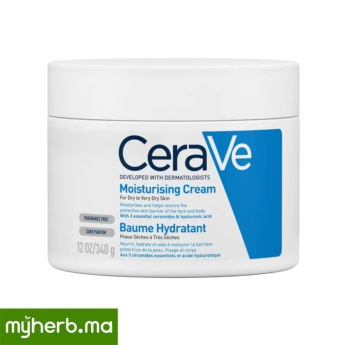 CeraVe Baume Hydratant Nourrissant 340 g CeraVe Baume Hydratant pour peau sèche à très sèche 340 g