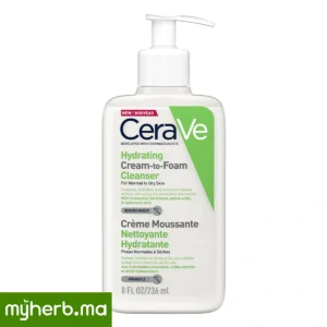 CeraVe Crème Moussante Nettoyante Hydratante 236 ml