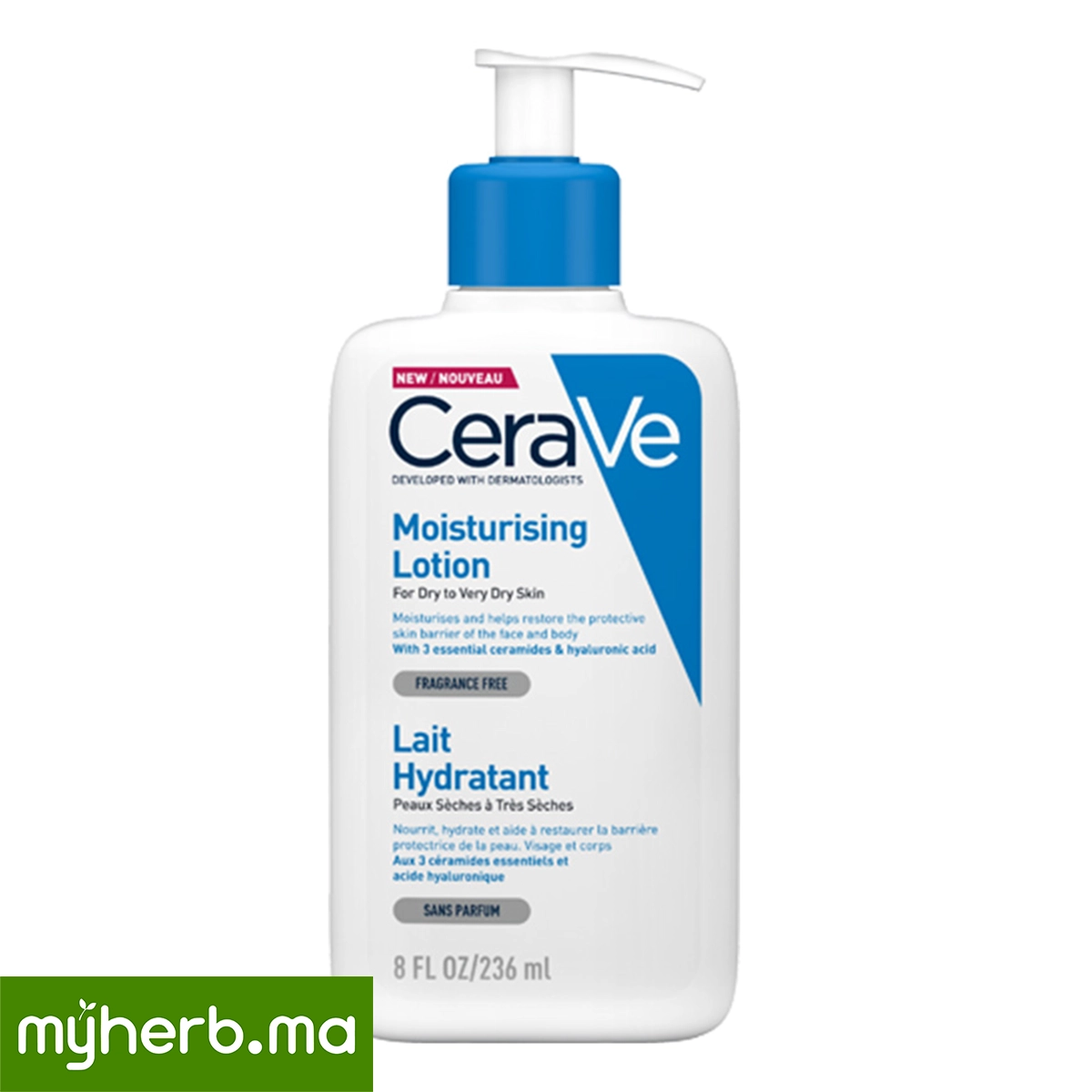 CeraVe Lait Hydratant 236 ml CeraVe Lait Hydratant pour peau sèche à très sèche 236 ml