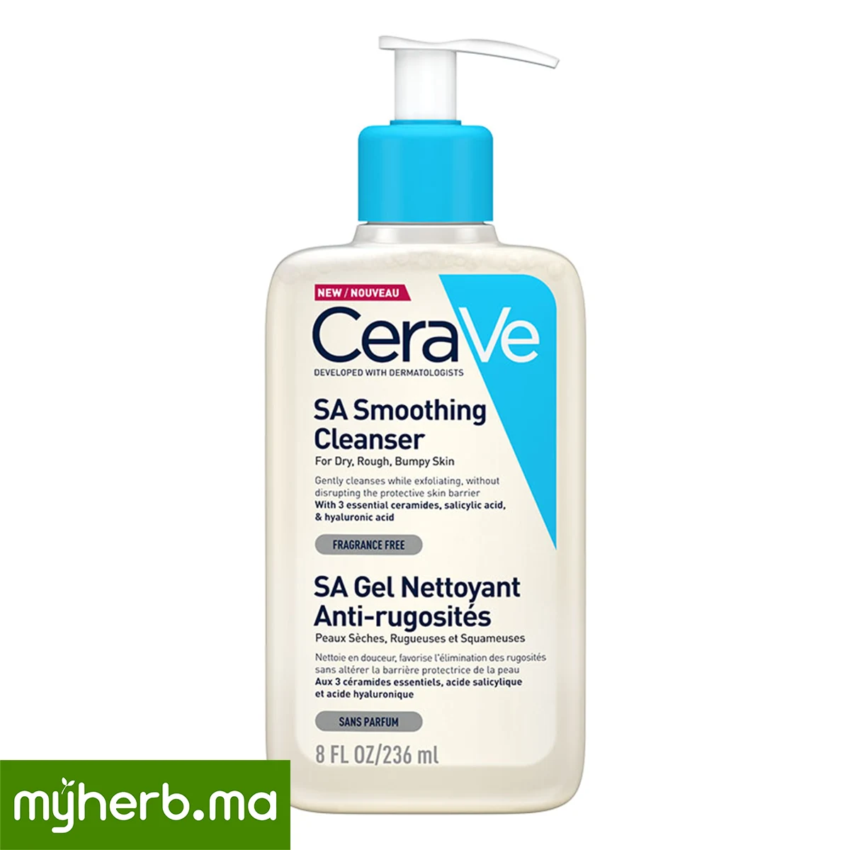 CeraVe SA Gel Nettoyant Anti-Rugosités 236 ml CeraVe SA Gel Nettoyant Anti-Rugosités 236 ml