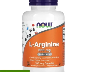 NOW Foods L-Arginine 500 mg 100 capsules végétariennes