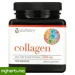 Youtheory Collagène 6000 mg 120 comprimés
