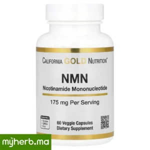 California Gold Nutrition NMN 175 mg 60 capsules végétariennes
