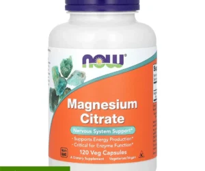 NOW Foods Citrate de Magnésium 133 mg 120 capsules végétales