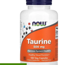 NOW Foods Taurine 500 mg 100 capsules végétales