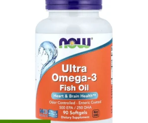 NOW Foods Ultra Omega-3 EPA 500 mg DHA 250 mg 90 Capsules